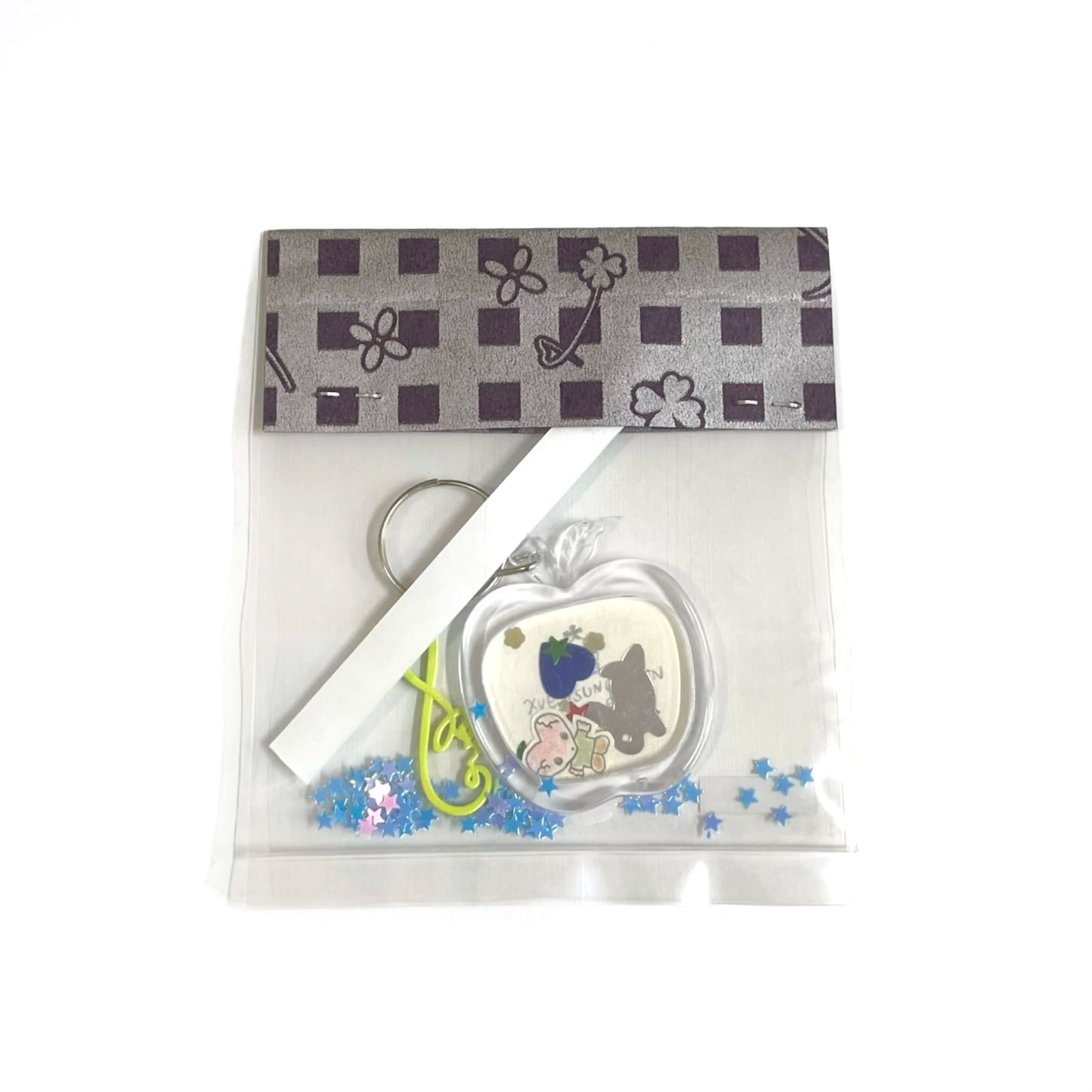 【Xue Tsung-Hsien】original drawing keychain / friend or foe / キーチェーン