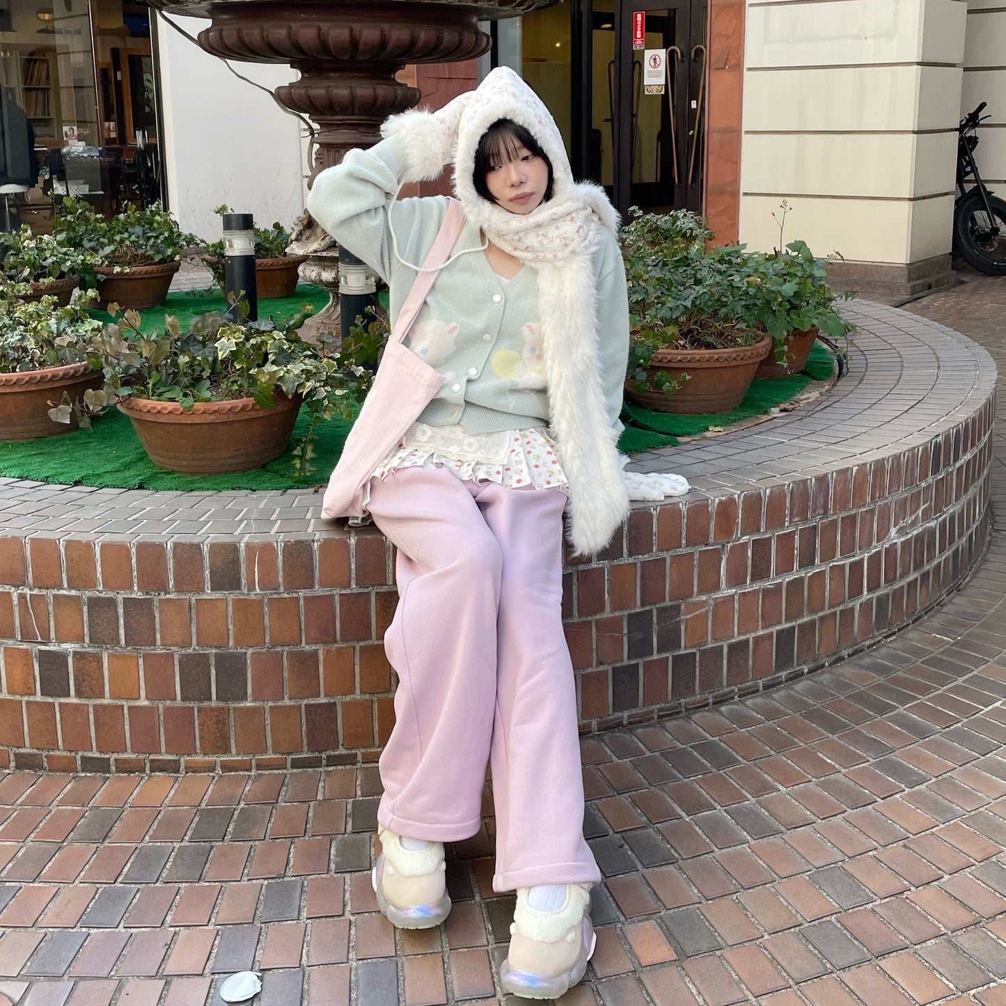 Nanette Apron / Strawberry / エプロンスカート | シープ / SHEEP