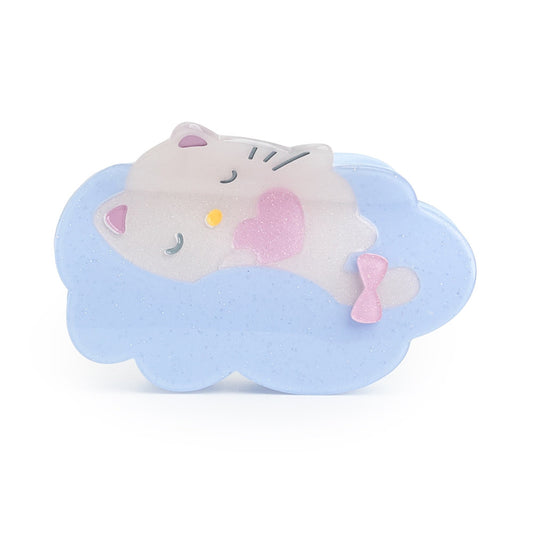 [X YOUNGART] Glitter BABY CAT Hair Claw / ヘアクリップ