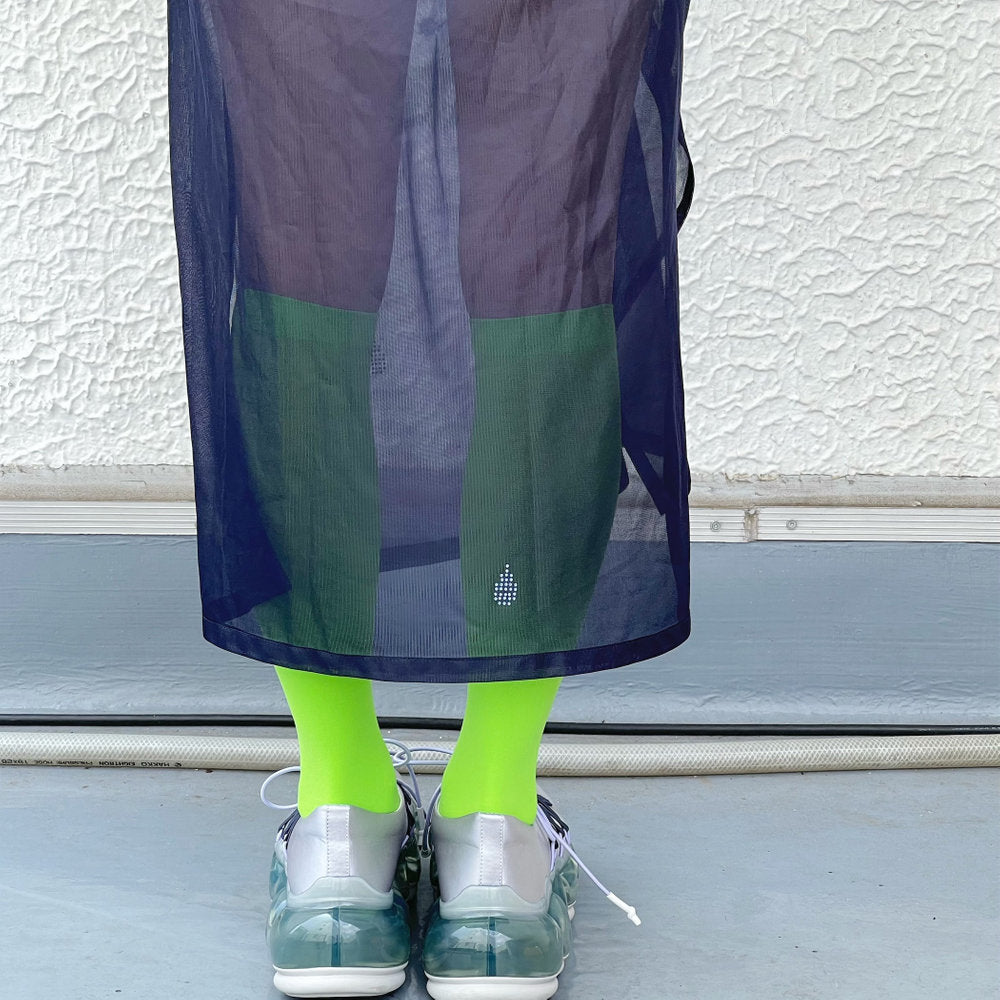 cry forever / white×light blue×navy / ノースリーブワンピース