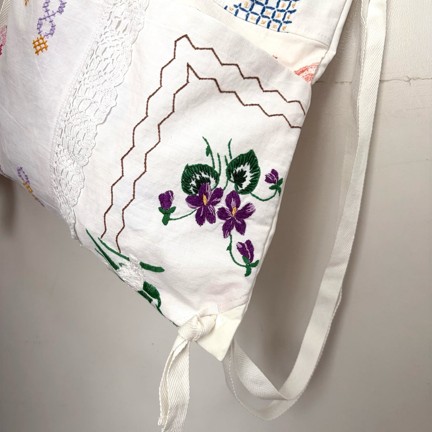 TABLECLOTH drawstring backpack / テーブルクロスバックパック