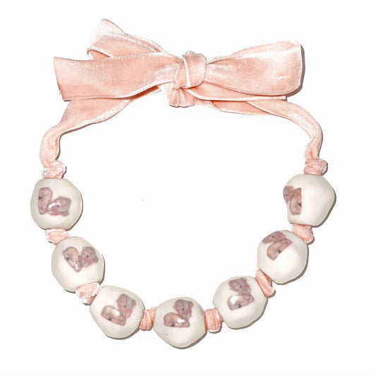 【SHEEP LIMITED】Handcrafted ceramic sheep necklace / セラミックネックレス