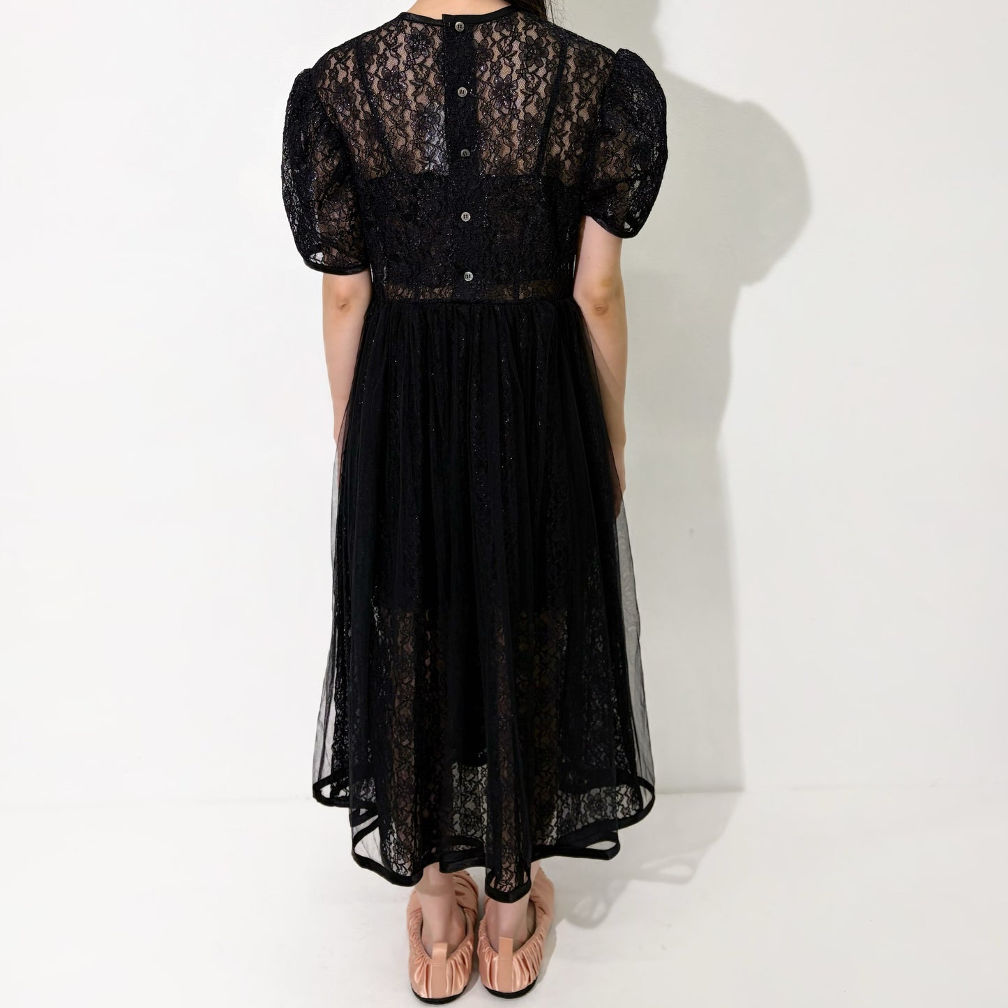 Lace dress / Black / レースドレス