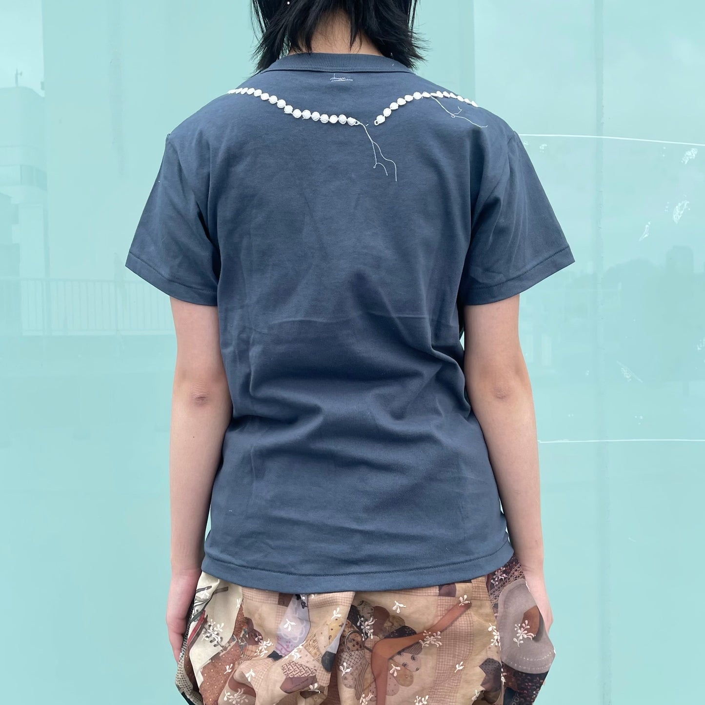 Stage Tshirt / Navy / グラフィックTシャツ
