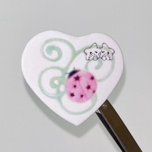 【lizilin】lucky heart pin / バッジ
