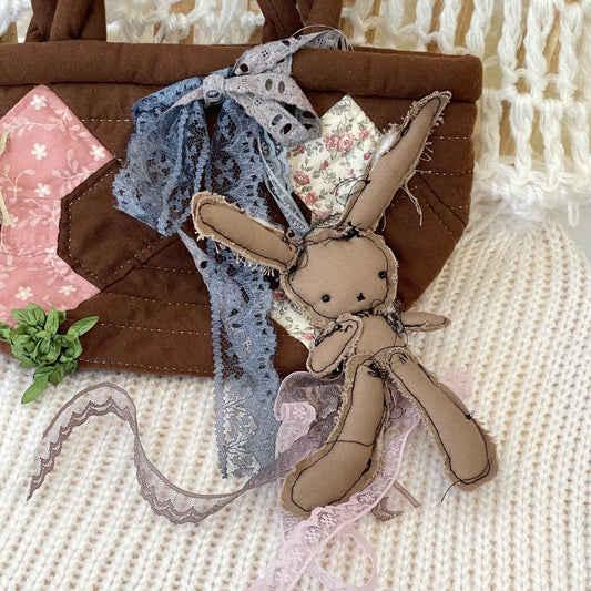 Patch work Bag+ / Brown / パッチワークハンドバッグ