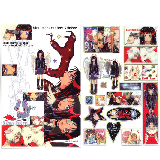 【oliwa】Movie characters sticker / ステッカー