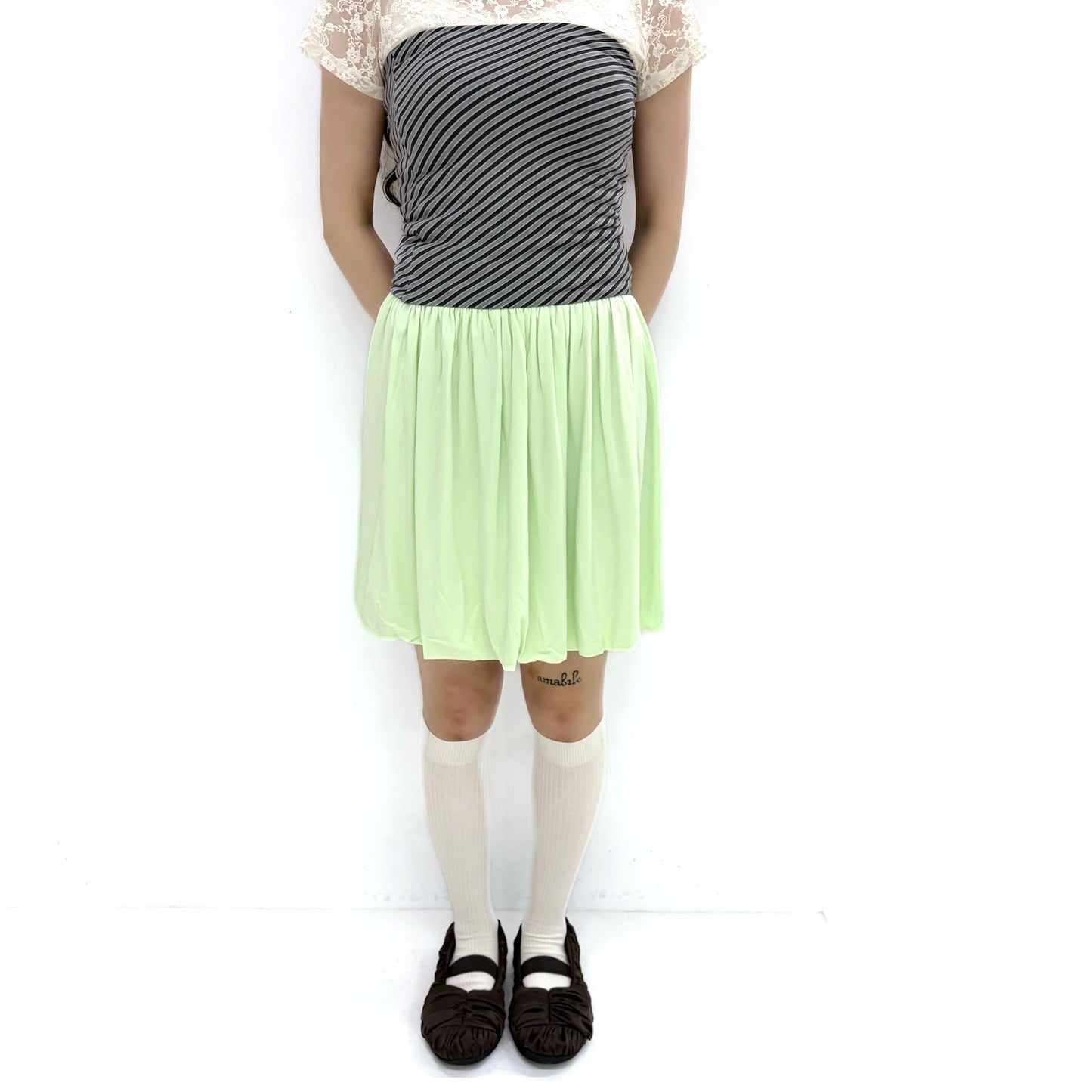 [fa.er.ie] la chambre dress / grey / チューブドレス