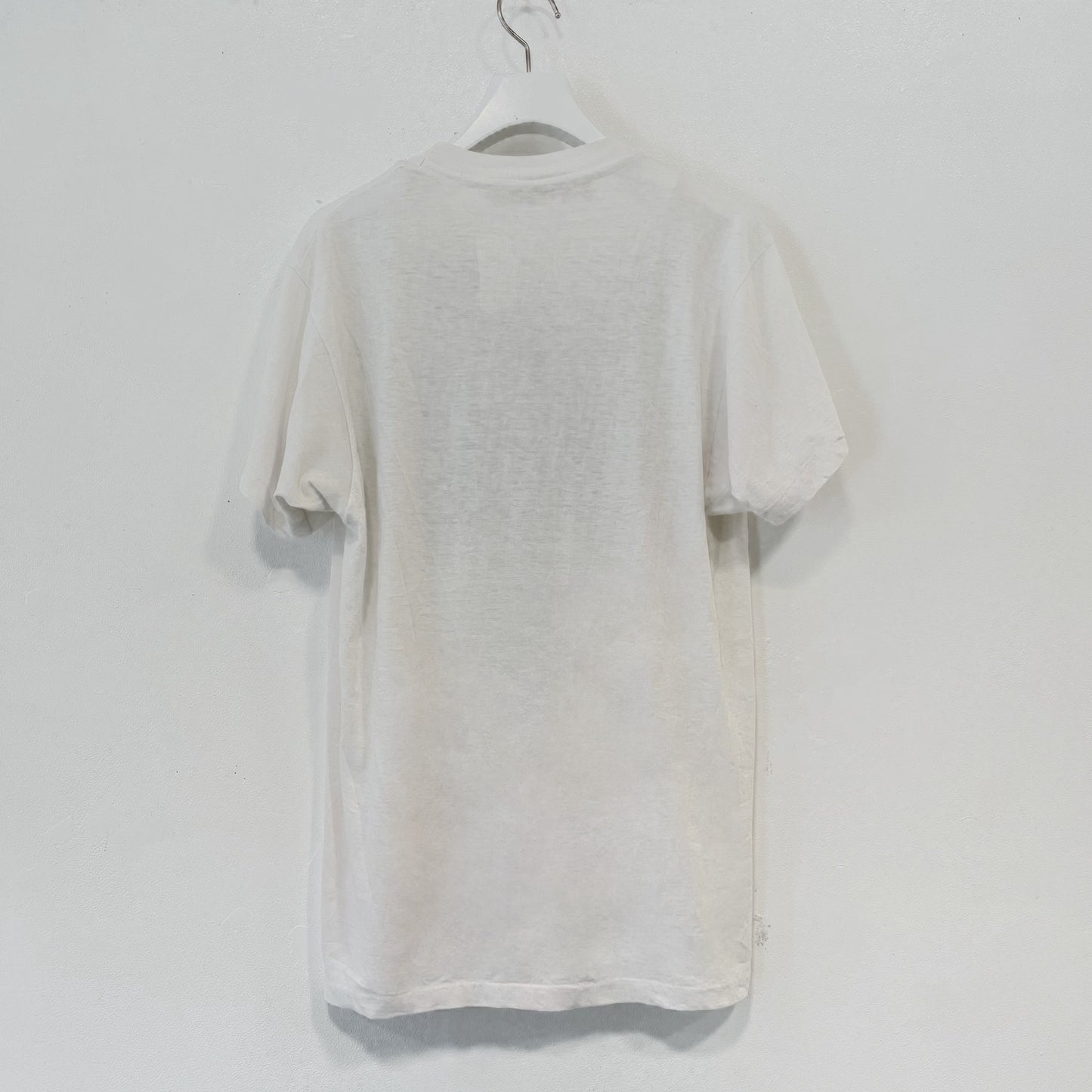 White skeleton tee / エアブラシTシャツ