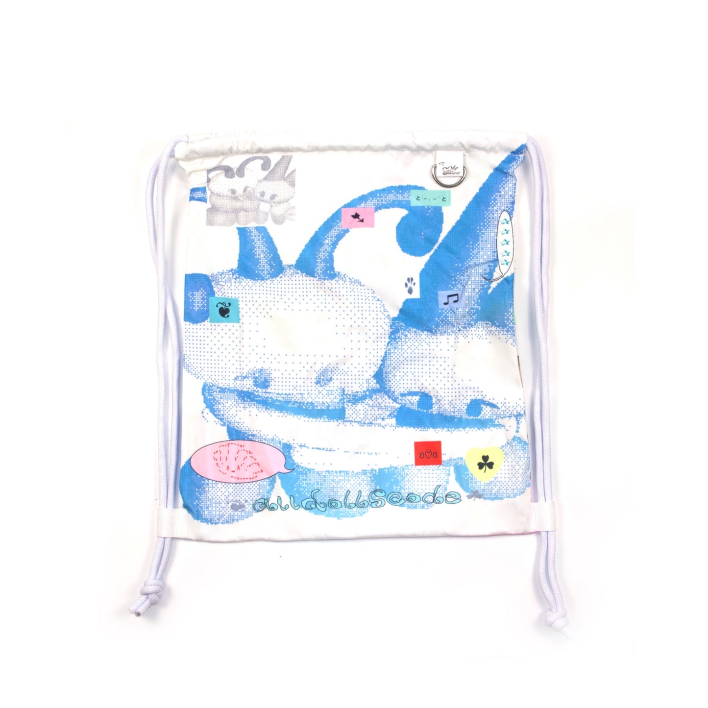 【alldollscode】alldollscode string bag - Reversible / ナップサック