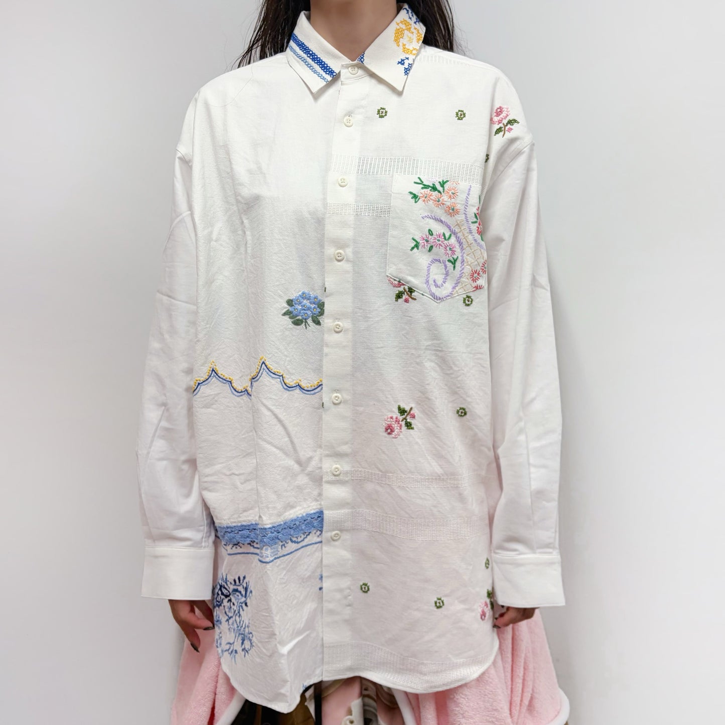 【SHEEP LIMITED】TABLE CLOTH LONG SLEEVE SHIRT / COLOR / テーブルクロスシャツ