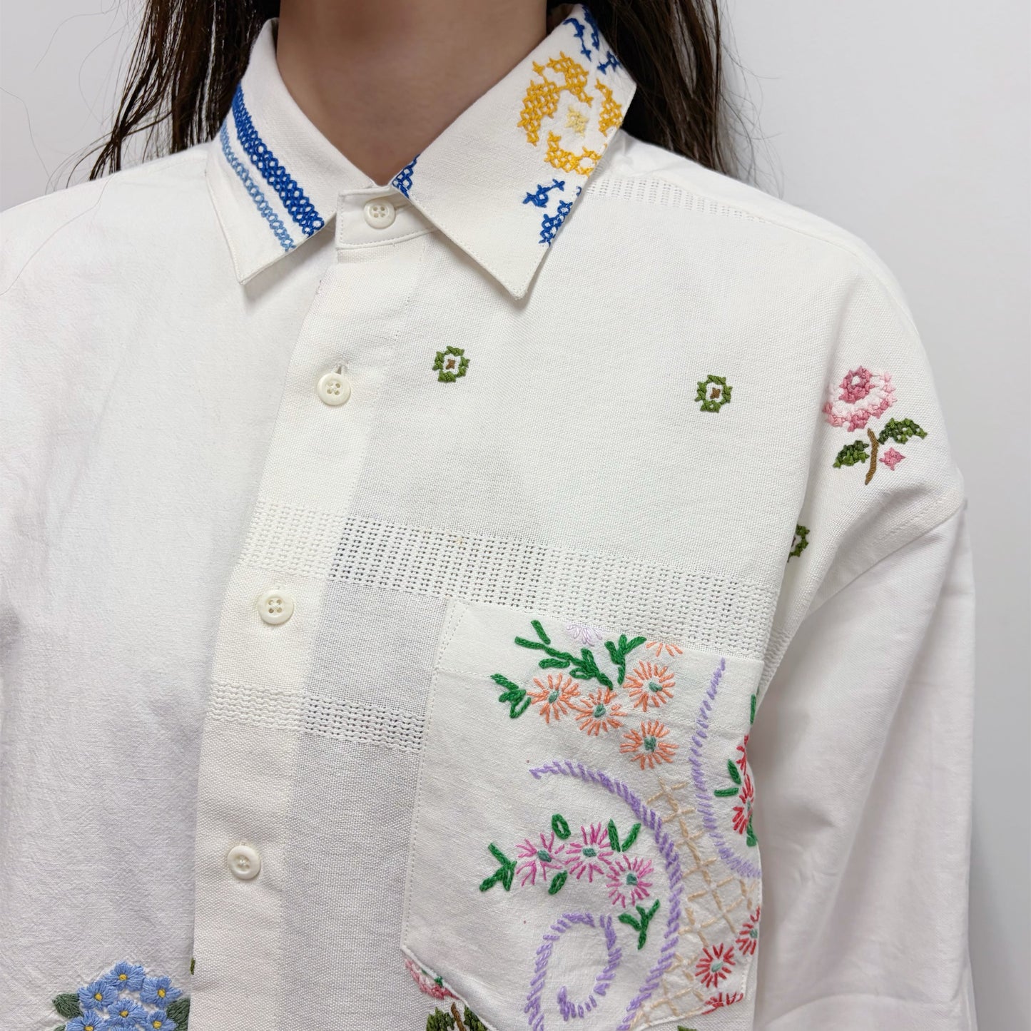 【SHEEP LIMITED】TABLE CLOTH LONG SLEEVE SHIRT / COLOR / テーブルクロスシャツ