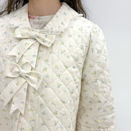 Eloise Quilted Jacket / Floral / キルティングジャケット