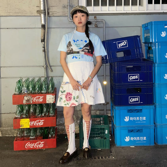 BIKINI TOP / BLUE / ビキニトップ