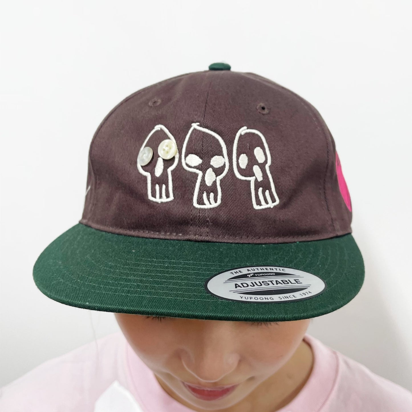Skull cap / Charcoal / スカルキャップ
