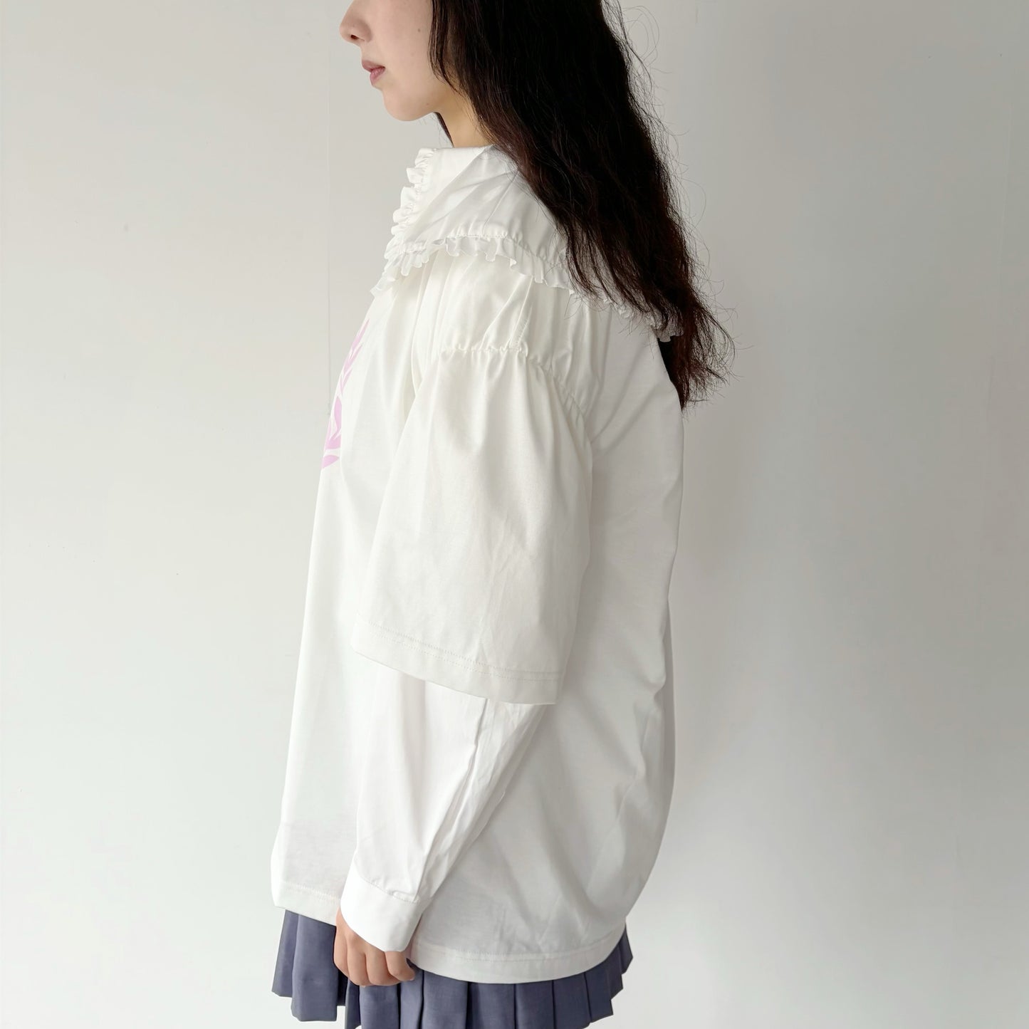 HIGH SCHOOL T-SHIRT / WHITE / グラフィックプリントTシャツ