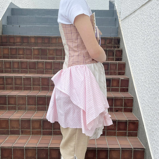 Corset dress / Pink Mix / コルセットドレス