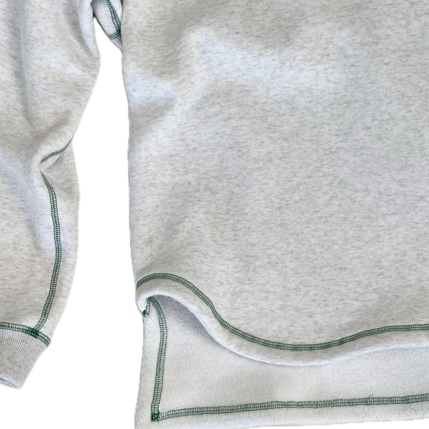 REVERSIBLE SLIT-NECK PULLOVER / WHITE / リバーシブル起毛スウェット