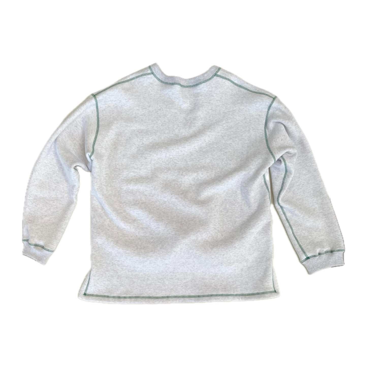 REVERSIBLE SLIT-NECK PULLOVER / WHITE / リバーシブル起毛スウェット