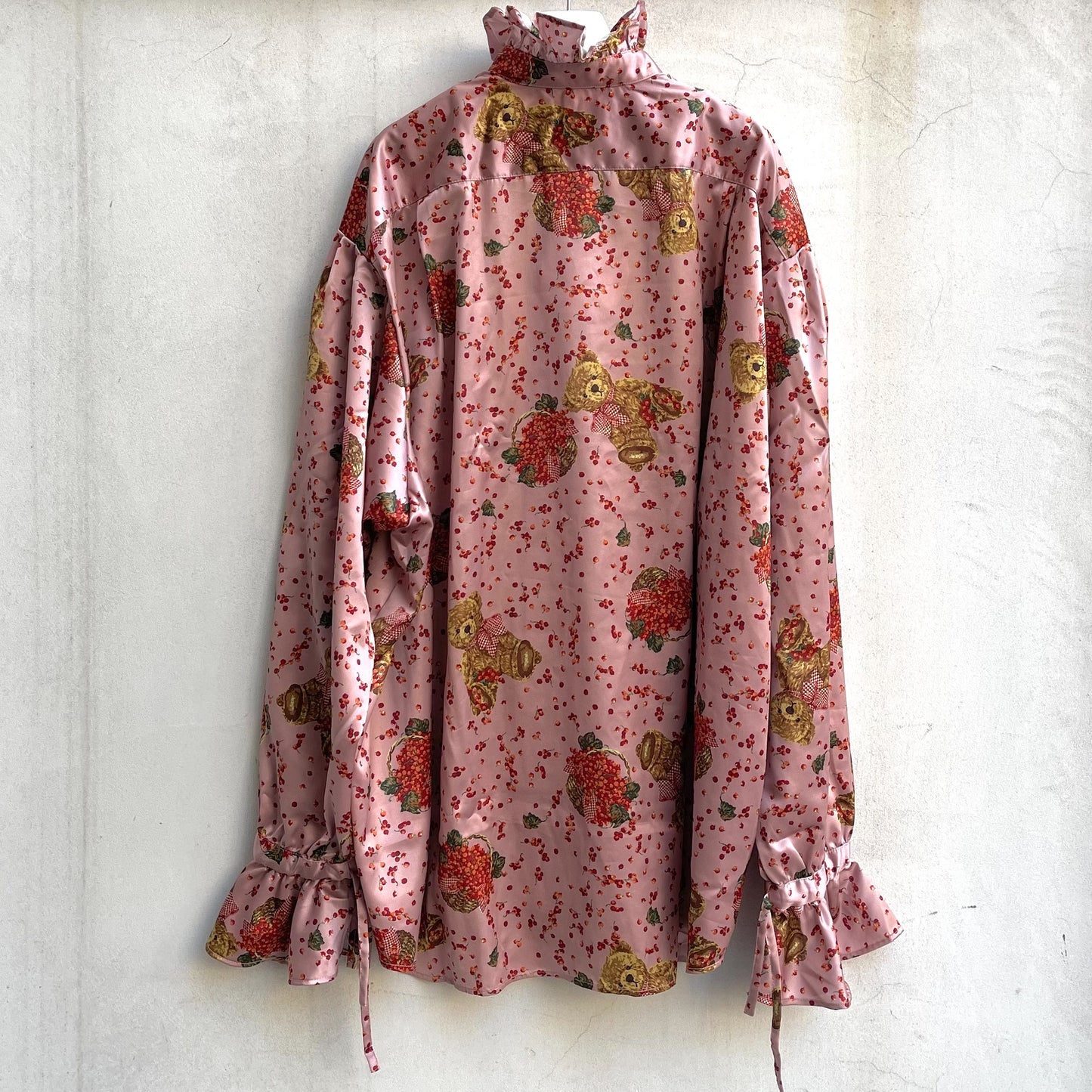 【MIKIOSAKABE×PINK HOUSE】Frill blouse / pink / ピンクフリルブラウス