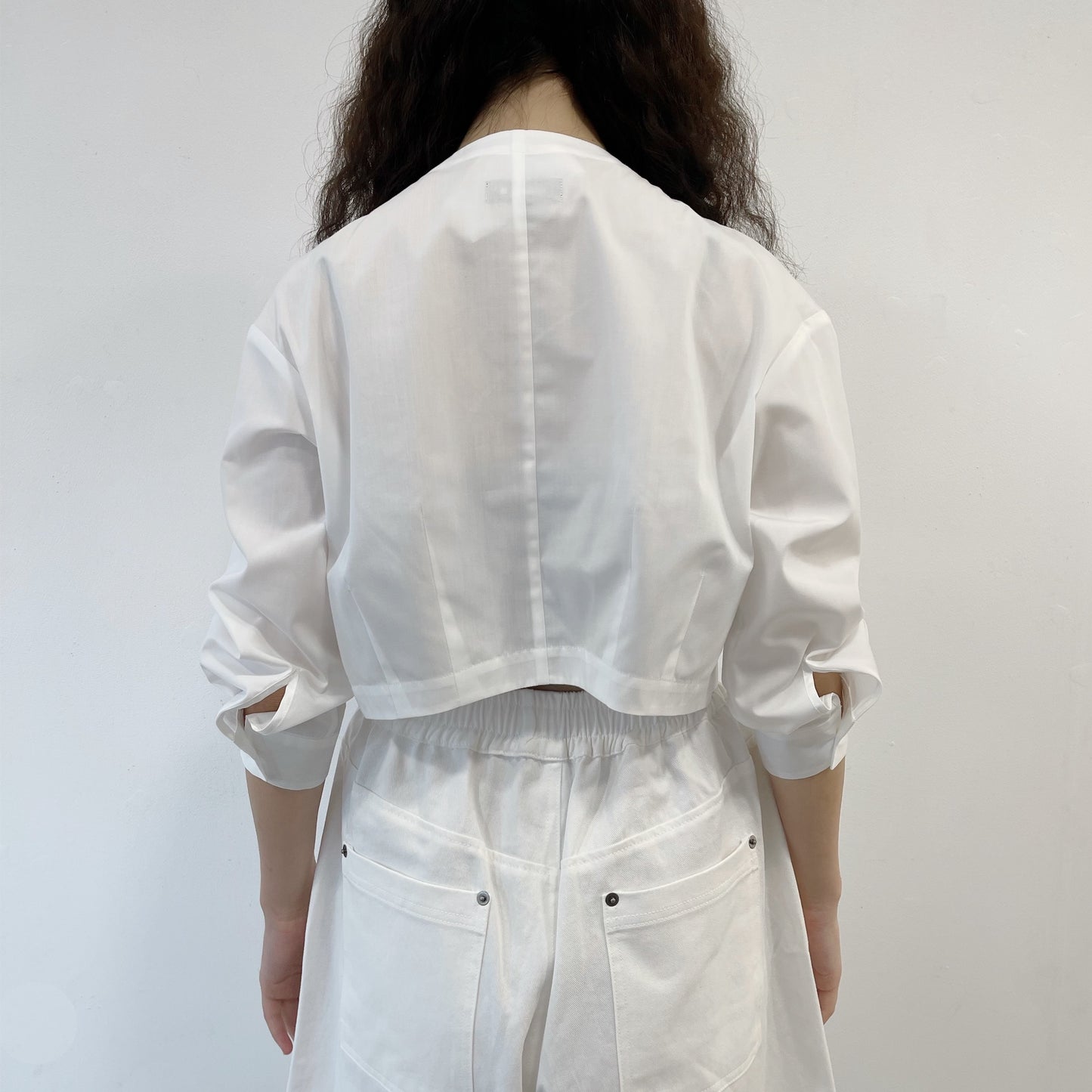 Ribbon blouse / White / リボンブラウス | シープ / SHEEP | MIYAO