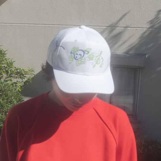 【SHEEP SOUVENIR】SHEEP is on your side cap / white / キャップ