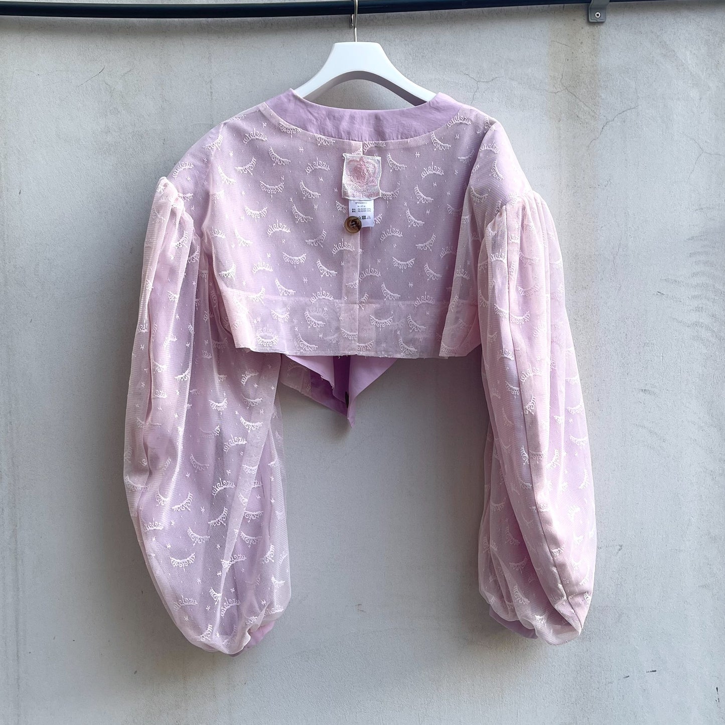 asymmetry jacket / pink / 2WAYジャケット