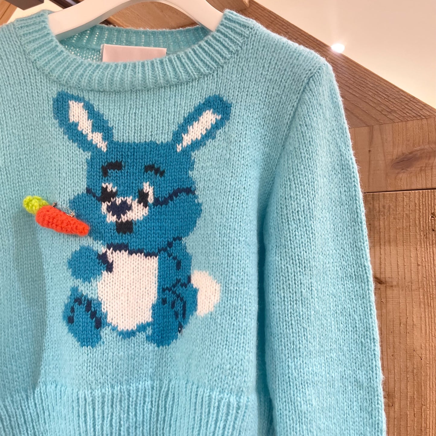 Found a rabbit knit sweater / BLUE / ニット | シープ / SHEEP | SIIILON