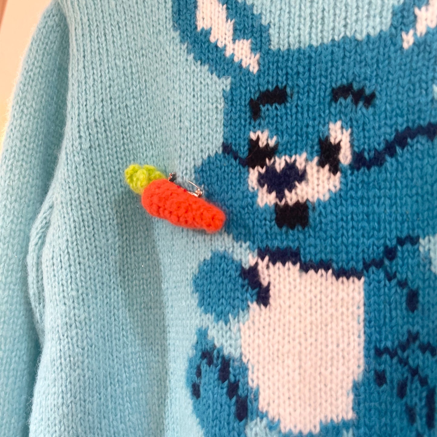 Found a rabbit knit sweater / BLUE / ニット | シープ / SHEEP | SIIILON