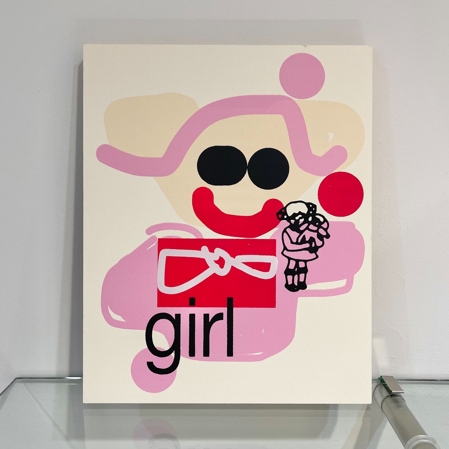 morio / 絵画 "girl 2"