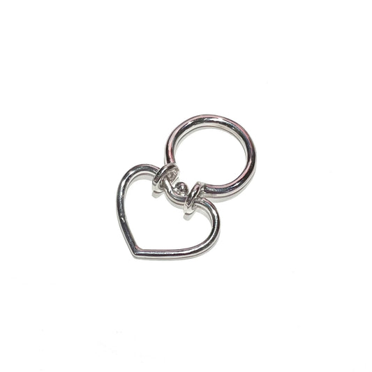 heart circle ring / silver / ハートリング