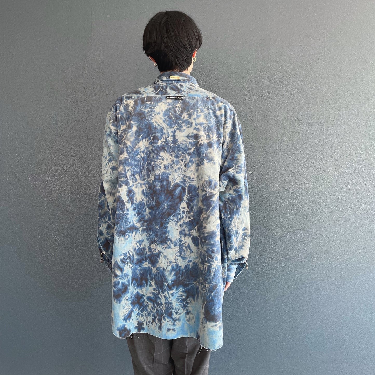 DECO CORD SJ / BLUE / ブリーチコーデュロイシャツジャケット