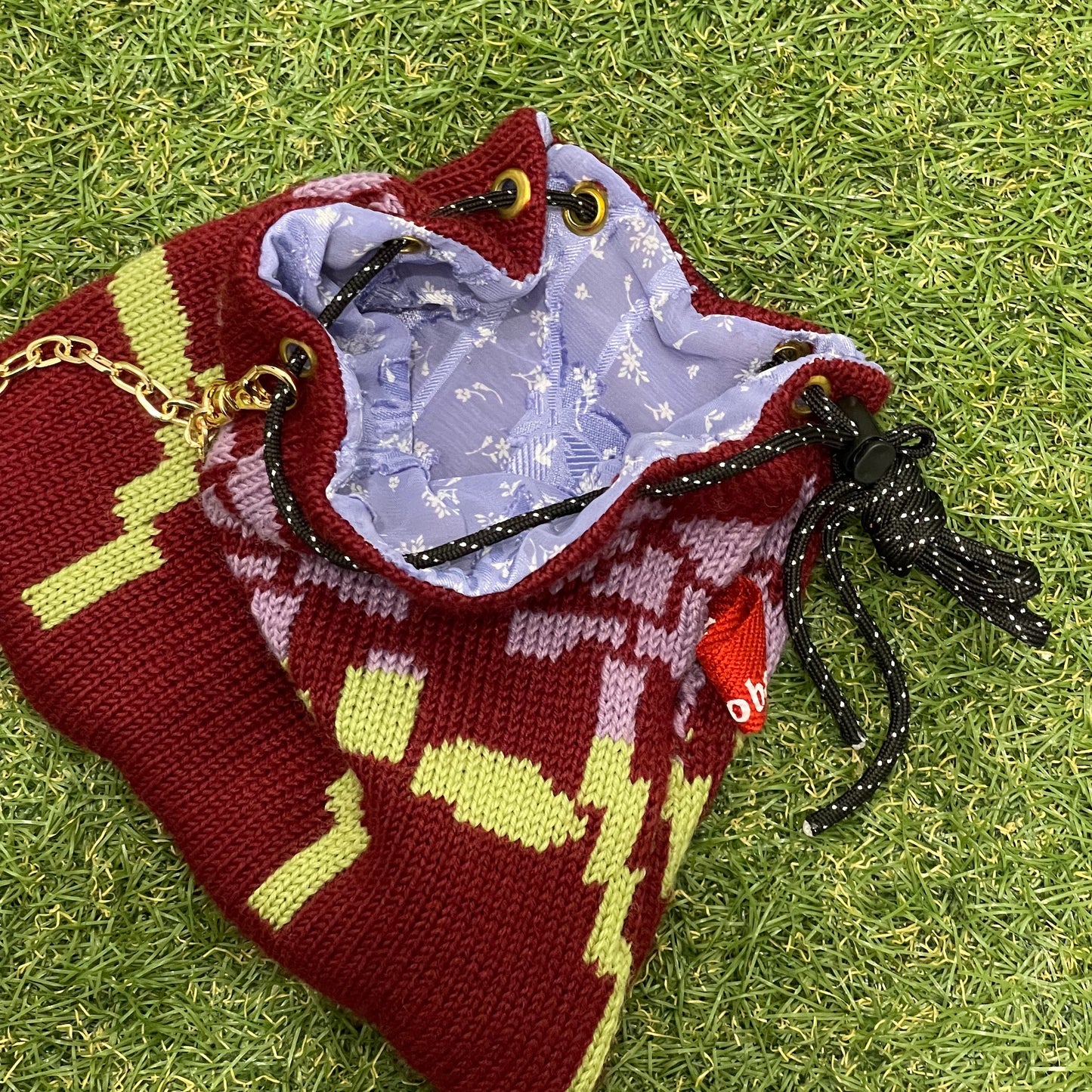 yushokobayashi / Mini Rose Bag / Red / ショルダーバッグ