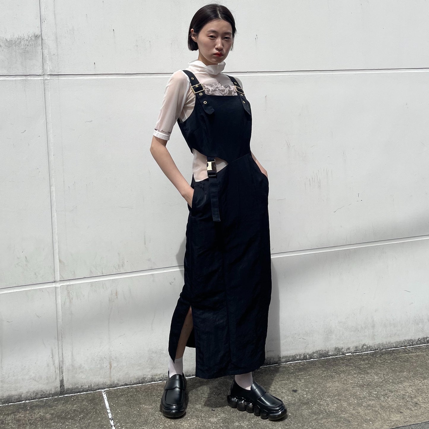 Cecilia Jump skirt / Black / ジャンパースカート | シープ / SHEEP