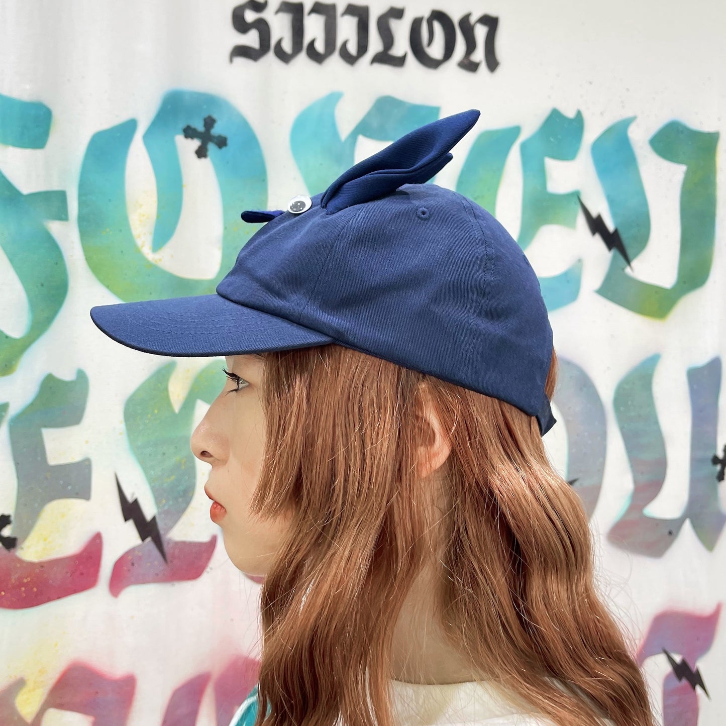 Rabbit cap / NAVY / キャップ | シープ / SHEEP | SIIILON