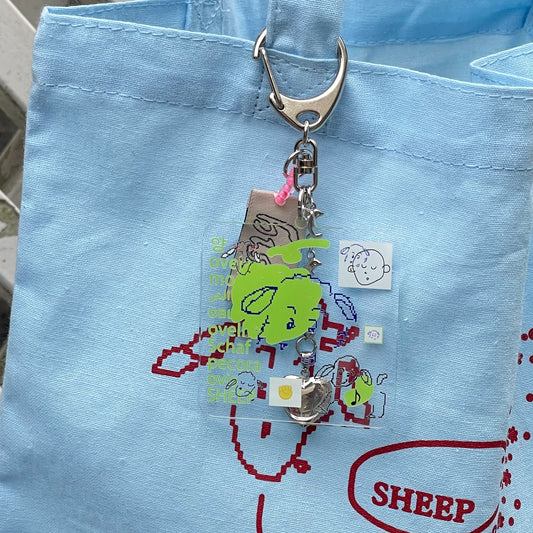 【SHEEP SOUVENIR】SHEEP and your something ♡ key charm / some sheep / アクリルキーホルダー