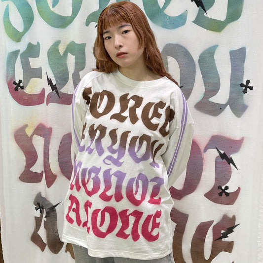 The Nerds / BROWN MIX / ロングスリーブTシャツ