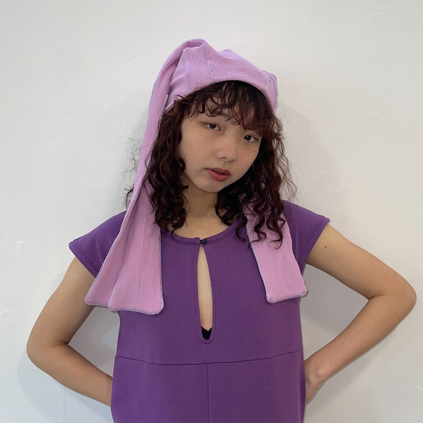 SHEEP別注】Escape light cap / LIGHT PURPLE / リブキャップ | シープ