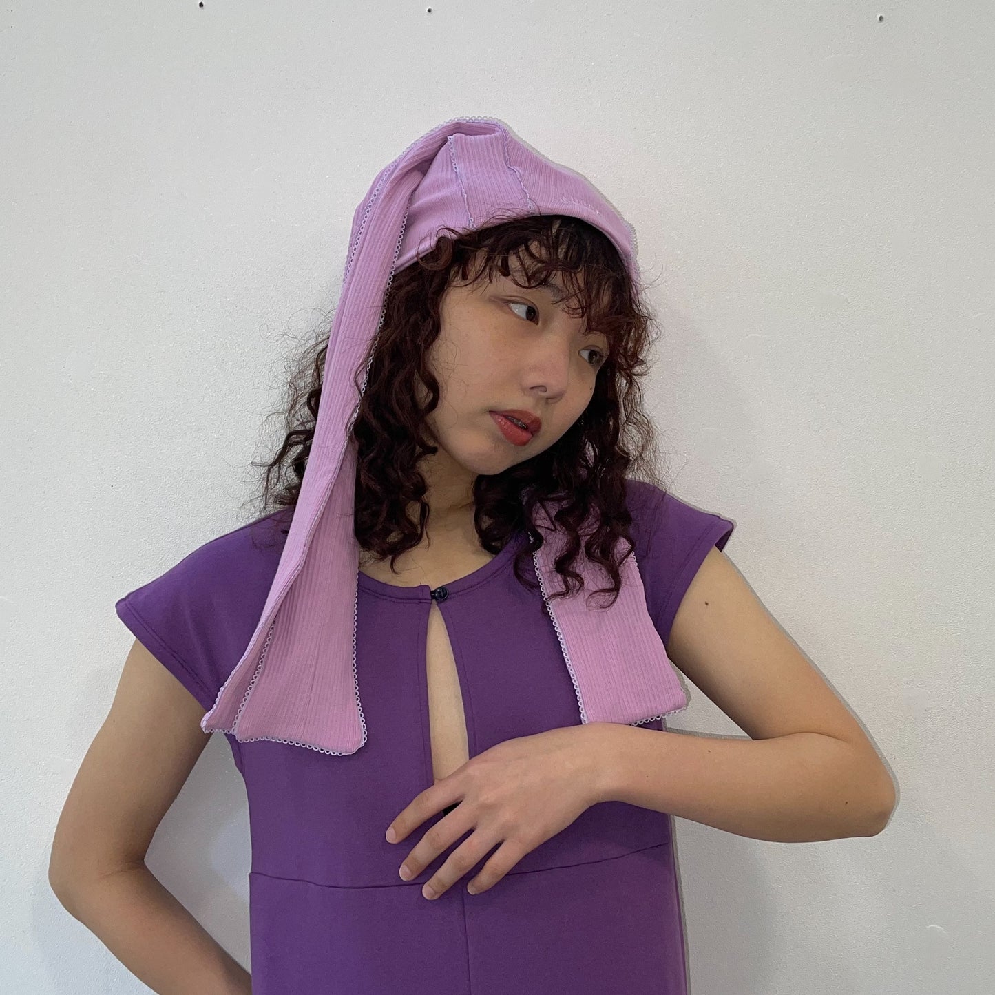 SHEEP別注】Escape light cap / LIGHT PURPLE / リブキャップ | シープ