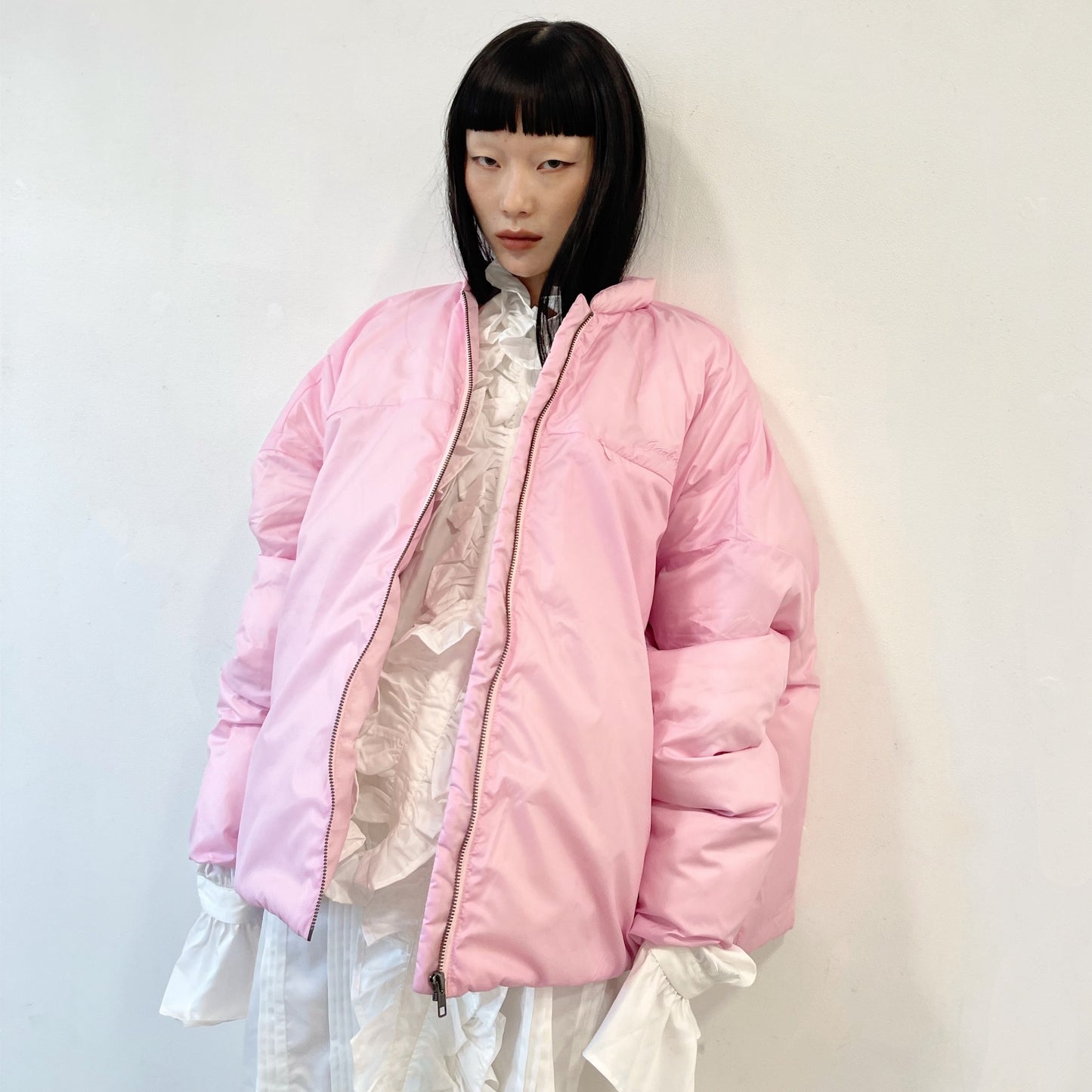 EMBROIDERY DOWN JACKET / PINK / ダウンジャケット | シープ / SHEEP