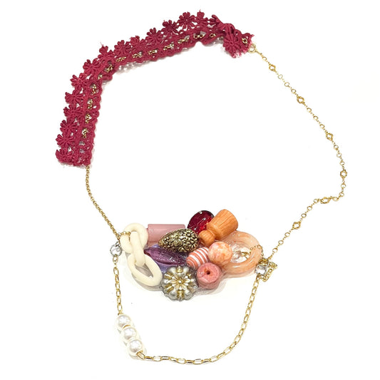 yushokobayashi / Mix Jewelry Necklace / Mix