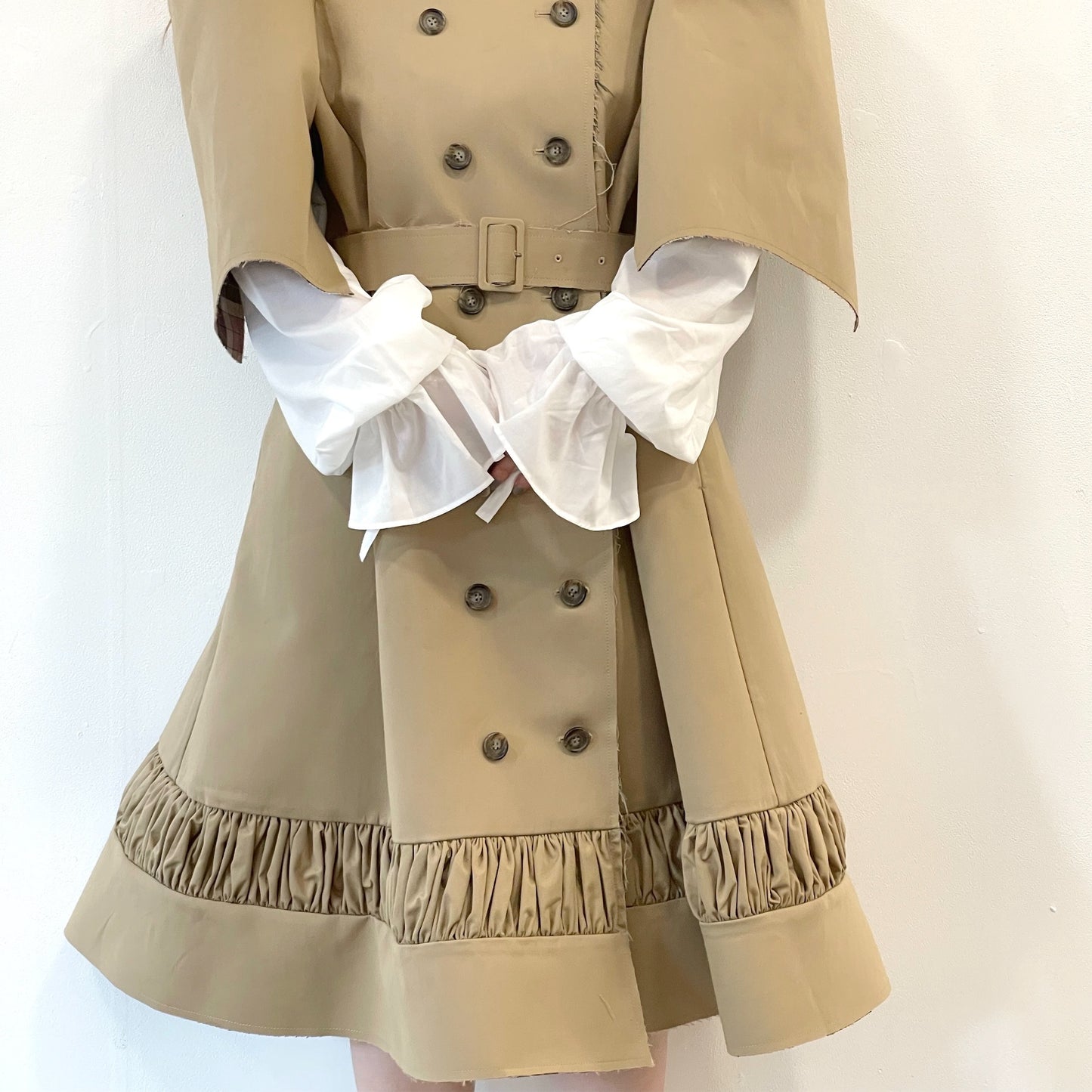 BONDING TRENCH COAT / BEIGE / ボンディングトレンチコート | シープ