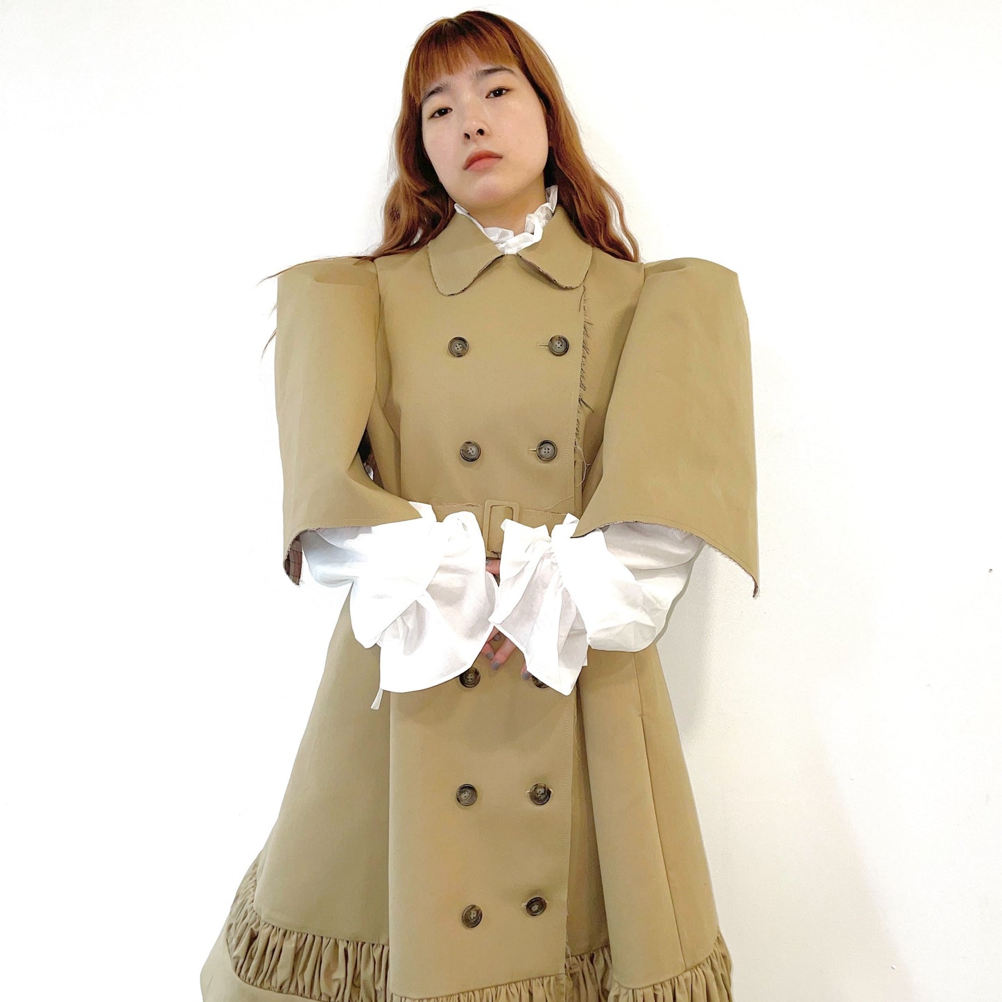 BONDING TRENCH COAT / BEIGE / ボンディングトレンチコート | シープ