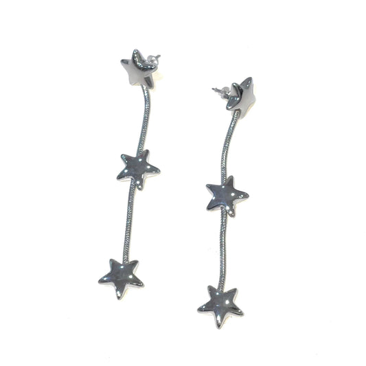 SHOOTING STAR EARRING / silver / ステンレスピアス