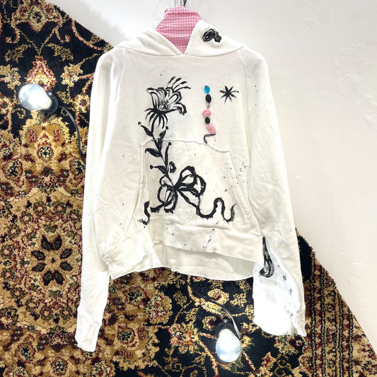 Harune Hoodie / White / haruneコラボレーションフーディー
