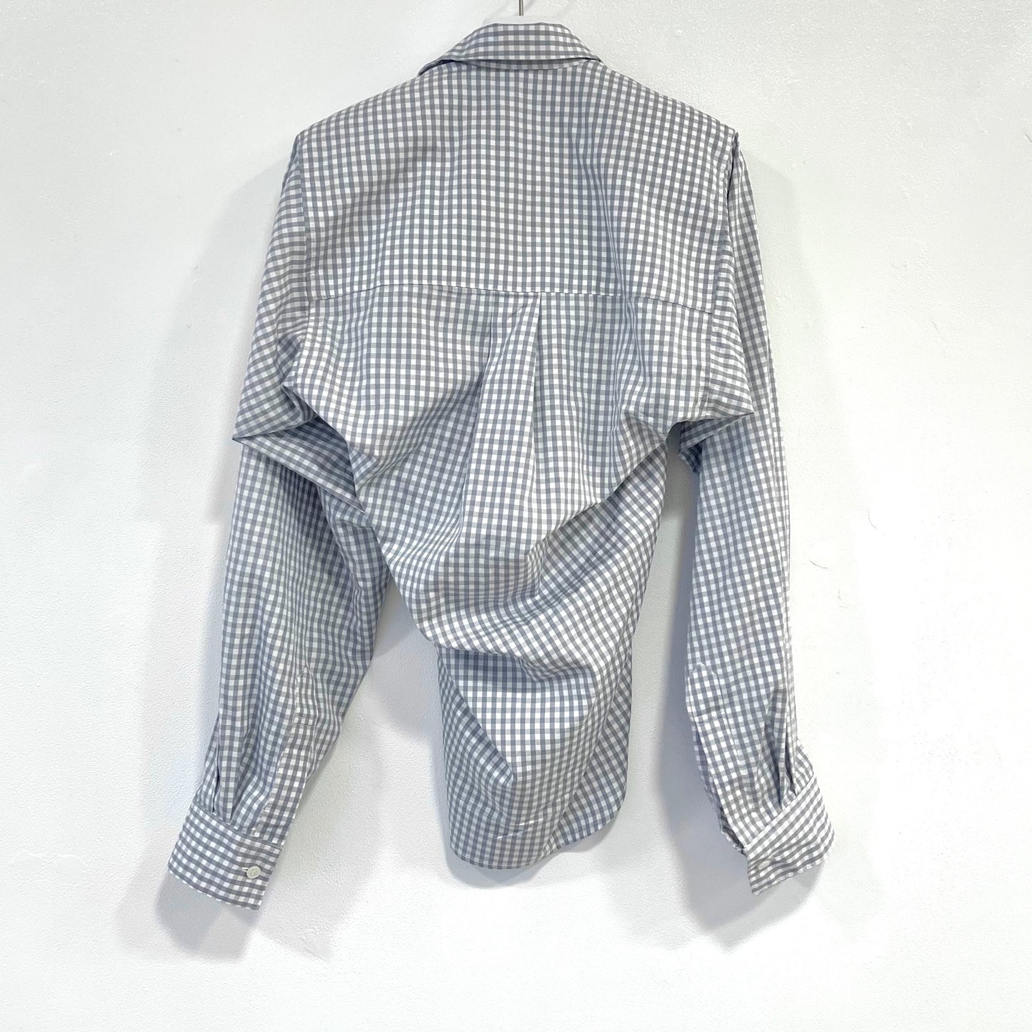 IT'S NOT UR BLOUSE / GRAY CHECK / グレーチェックブラウス