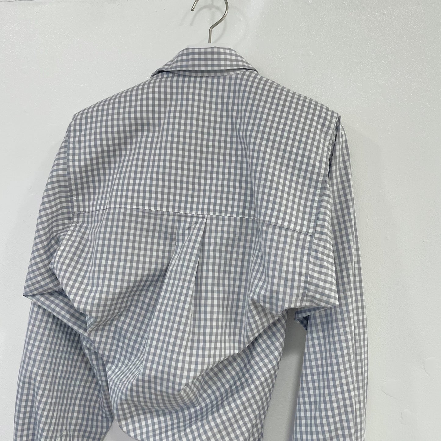 IT'S NOT UR BLOUSE / GRAY CHECK / グレーチェックブラウス