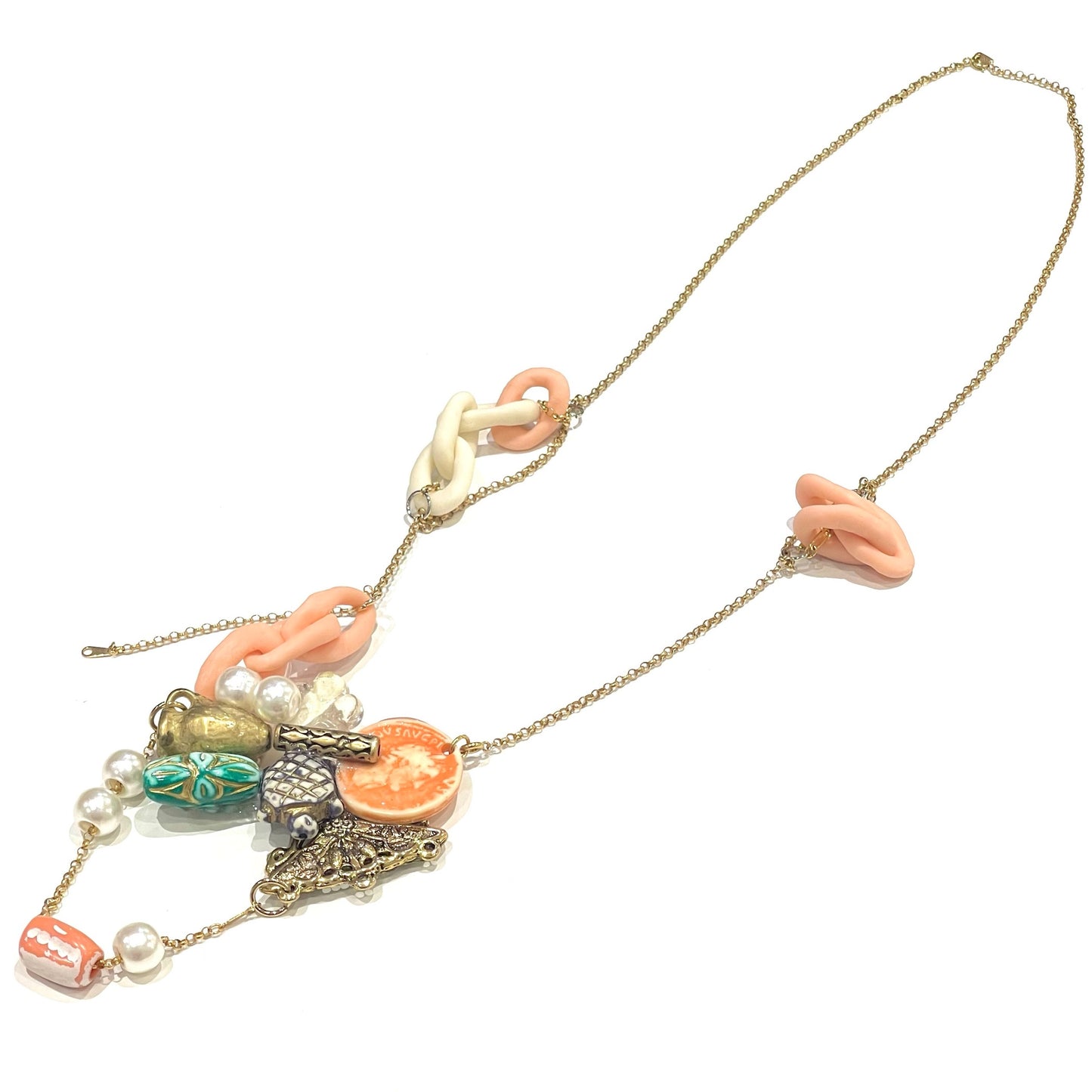 yushokobayashi / Mix Jewelry Necklace / Mix